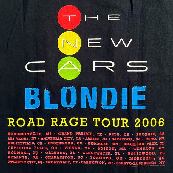 Vintage The New Cars / Blondie - Road Rage Tour 2006 - Picture 4 of 10